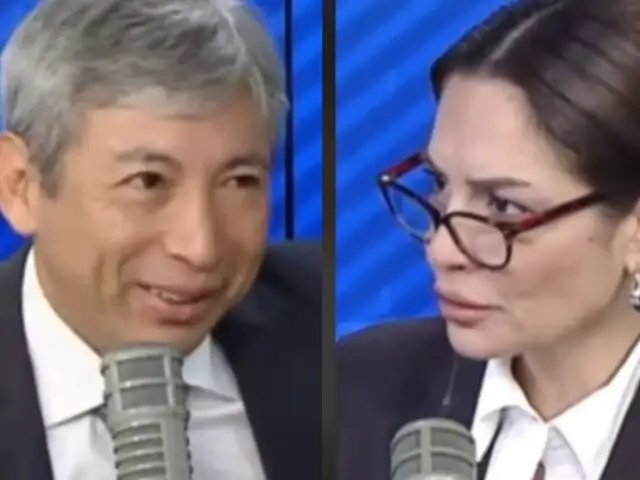 Ministro de Economía lanza desatinado comentario a Mávila Huertas durante entrevista