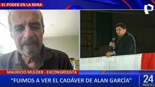 Excongresista Mulder asegura que vio video completo de la muerte de Alan García