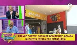 Socio de Christian Domínguez niega que hayan estafado a empresaria con franquicia de chifa