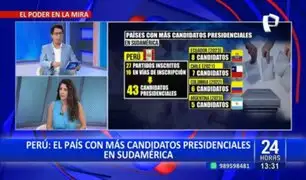 ¡Insólito! Perú es el país con más candidatos presidenciales en sudamérica