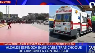 Alcalde de Puente Piedra con paradero desconocido tras volcadura de su camioneta