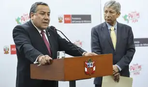 Premier Adrianzén: Se superó impase con titular de Economía por decir que el Ejecutivo es “débil”