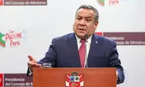 Premier Adrianzén asegura que pensiones de expresidentes no deben condicionarse por deudas