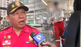 Interviene a falso bombero que subía a buses para vender caramelos en Miraflores