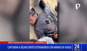 Intervienen a delincuentes extranjeros con armas de fuego abastecidas en Carabayllo