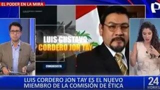 Luis Cordero Jon Tay es nombrado nuevo integrante de la Comisión de Ética