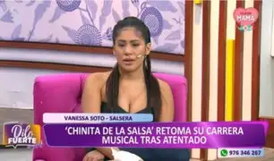"Chinita de la Salsa" retoma su carrera musical tras atentado en Independencia