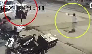 Mototaxista se estaciona para comprar pollo y disparan contra su familia en VMT