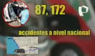Ruta de la muerte: accidentes en carreteras cobraron la vida de más de 3 mil personas en el 2023