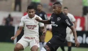 Universitario cae ante Botafogo por 1-0 en el Monumental por Copa Libertadores