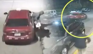 ¡La arrastró y casi la atropella!: En Huancayo falso taxista asalta violentamente a su pasajera