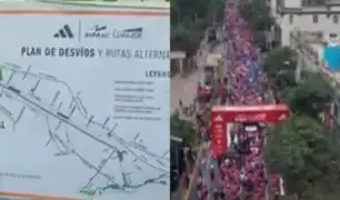 Lima 42K: estos son los desvíos y cierres de calles por gran maratón de este 19 de mayo