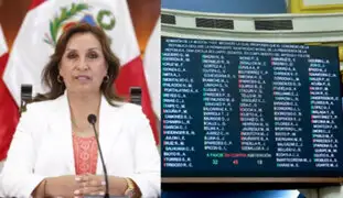 Congreso: rechazan admitir a debate mociones de vacancia contra Dina Boluarte
