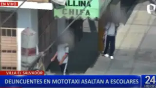 Cae banda de delincuentes que robaron mochilas a dos estudiantes en VES