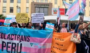 Comunidad LGTBI+ protesta por decreto del Minsa que califica como enfermedad la transexualidad