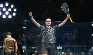 ¡Triunfo histórico! Diego Elías se corona como campeón Mundial de Squash 2024