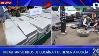 Caen miembros de organización criminal con 90 kg de droga que tenía como destino Europa