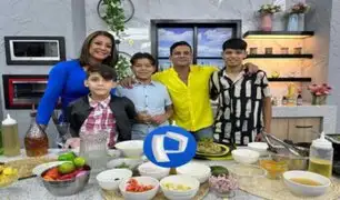 ¡Familia feliz! Karla Tarazona celebró su cumpleaños junto a Christian Domínguez y sus pequeños en Préndete