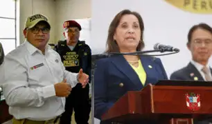 Juan José Santiváñez sobre silencio de Dina Boluarte con la prensa: “Para eso hay un vocero oficial”