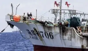 Produce solo aplica S/250 de multa a embarcación china que pescaba ilegalmente