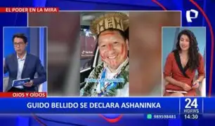 Congresista Guido Bellido se declara Asháninka