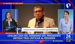 Nicaragua: Hermano de Daniel Ortega es cercado por la policía tras criticar al régimen