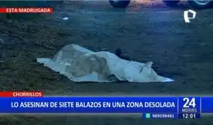 Chorrillos: Asesinan de 7 balazos a hombre y dejan su cuerpo en un descampado