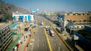 ¡Atención! Reabren el tránsito vehicular en tres tramos de la avenida Nicolás Ayllón