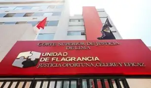 Unidad de Flagrancia de Lima Centro emitió 310 sentencias en 8 meses de funcionamiento