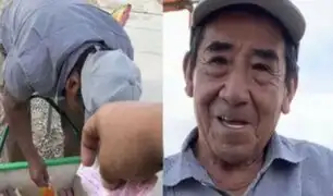 ¡Conmovedor! adulto mayor vende marcianos para sobrevivir tras la pérdida de su esposa en Trujillo