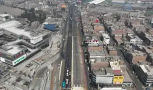 Reabren Carretera Central tras conclusión de obras de la Línea 2 del Metro de Lima