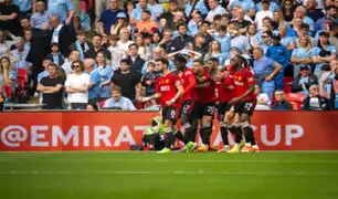 Manchester United venció al City y se consagró como el campeón de la FA Cup