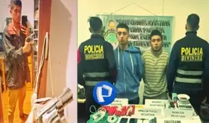 Extorsión en Trujillo: detienen a dos sujetos con explosivos, armas de fuego y dinamita