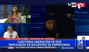 Juan José Santiváñez sobre caso Jackeline Salazar: "Este secuestro se pudo evitar"