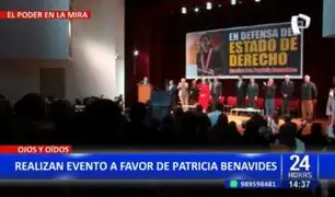 Realizan evento a favor de Patricia Benavides y piden su reposición