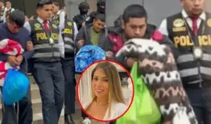 Jackeline Salazar: "Narizón", "Cheto" y "Cejón" son trasladados a la Fiscalía por secuestro de empresaria