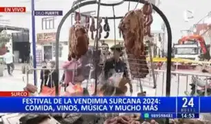 Con música, vinos y comida: Celebran el Festival de la Vendimia en Surco