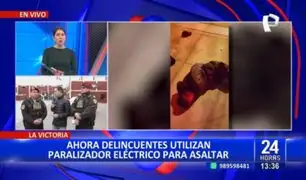 ¡Insólito! Ladrones con paralizador eléctrico asaltaron a menor en San Juan de Lurigancho