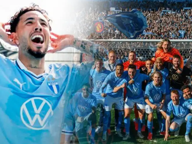 Sergio Peña logra título de la Copa de Suecia con el Malmö FF