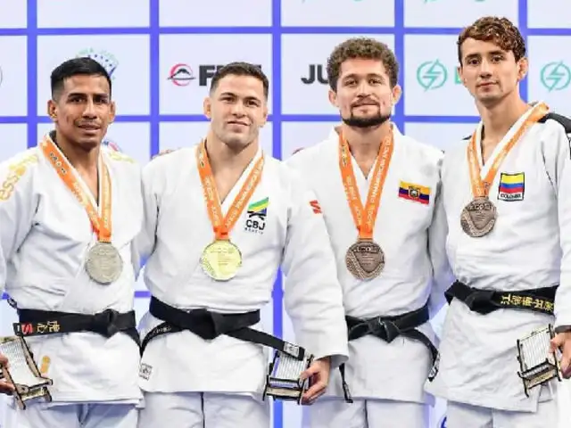 ¡Orgullo nacional! Juan Postigos logra medalla de plata en Panamericano de judo