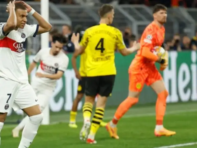 Champions League: Borussia Dortmund venció 1-0 a PSG