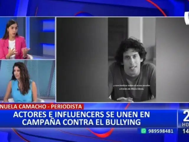 Manuela Camacho: "Las cifras de bullying  no han disminuido, por el contrario, han aumentado"