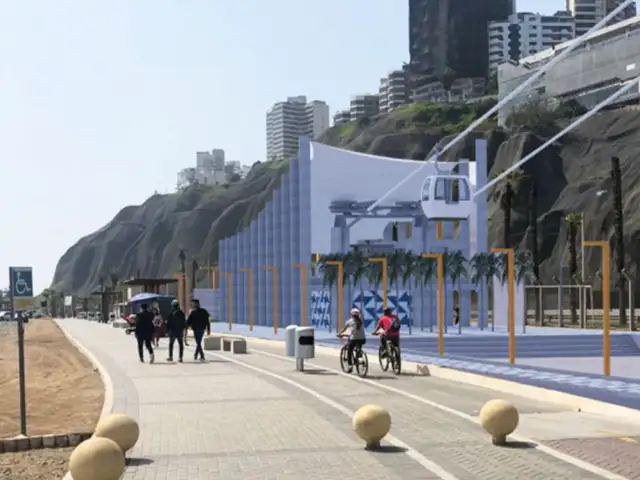 Miraflores: iniciarán construcción de teleférico y estará listo para verano de 2025