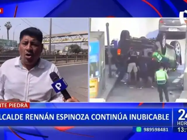 Rennán Espinoza: Vecinos de Puente Piedra exigen la vacancia del alcalde del distrito