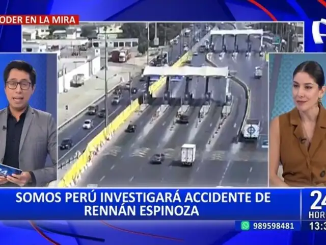Rennán Espinoza: Somos Perú investigará accidente del alcalde de Puente Piedra