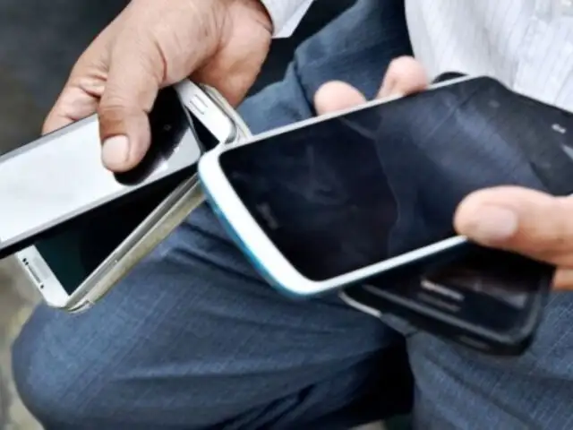 Osiptel: en menos de dos semanas se han reportado más de 40 mil celulares robados