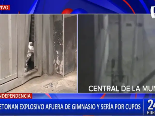 Detonan explosivo en gimnasio por negarse a pagar cupo en Independencia