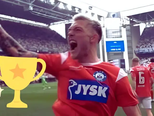 Silkeborg se llevó la Copa de Dinamarca gracias al gol de Oliver Sonne