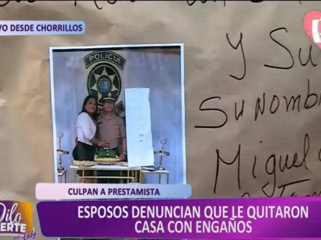 Chorrillos: acusan a policía de engañar a hija de una anciana para apoderarse de una casa