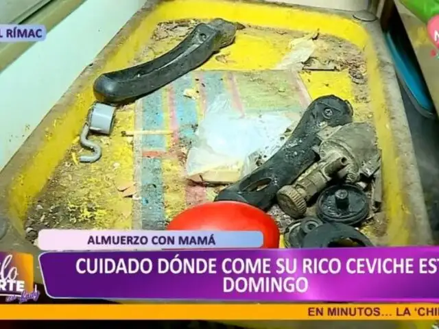 ¡El colmo! hallan heces de roedores durante operativo contra restaurantes insalubres en Rímac